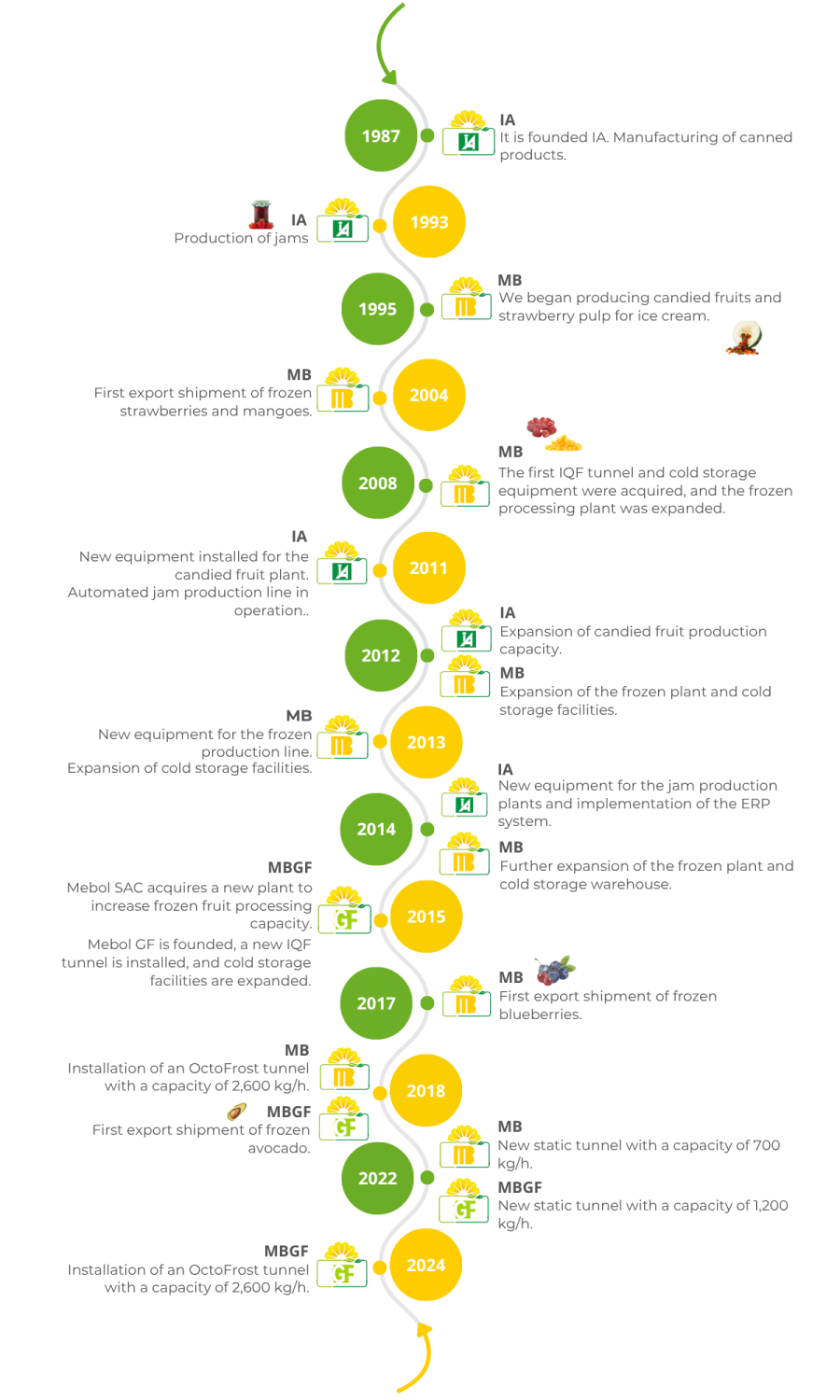 LÍNEA DE TIEMPO VERTICAL GRUPO MEBOL